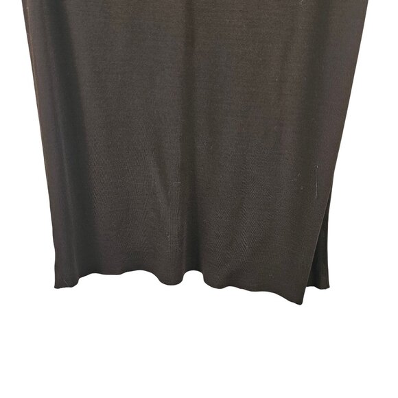 Casual Office Workwear Party Evening Dark Brown Dress Relaxed Fit Donna Karan S - Picture 8 of 15